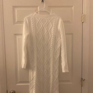 SHEIN Size M Maxi Sweater Dress brand new